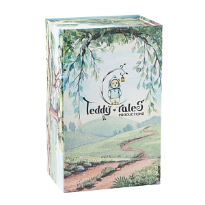 Медведь Lina TeddyTales длинношерстный, M, бежевый, 30 см